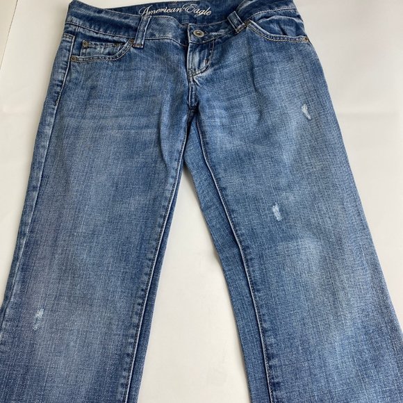 American Eagle Favorite Boyfriend Jeans Size 2L - Picture 12 of 14